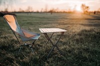 Chaise de camping pliable 