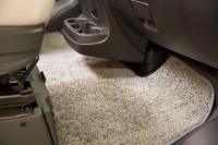Mercedes Sprinter driver cab carpet with a living room look - Sparkling Suede